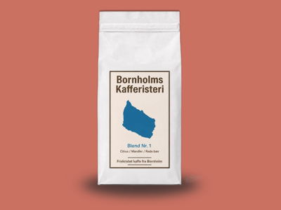 Bornholms Kafferisteri - 1 stk. 1000g  Blend no 1