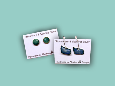 Absalon Design - 1 stk. Sfære + 1 stk. Øreringe