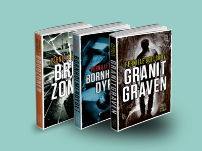 3 stk Bornholmske Krimier 