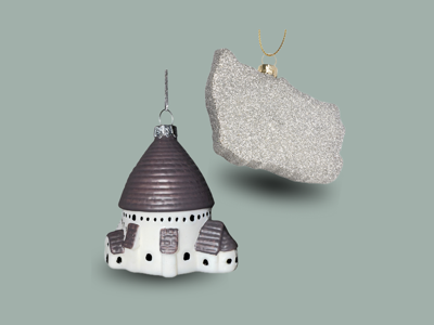 Bornamenter - Rundkirke + Bornholm