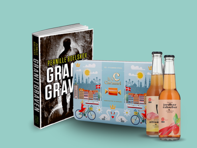 Granitgraven - Tin Dåse Karamelleriet - 2x Most fra Mosteriet