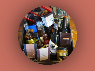 Bornholmsk Julegavekurv medium