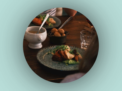 3 retters menu på Hotel Falcon