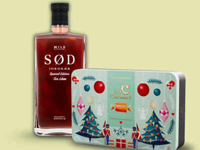 Wild Distillery Gin Likør - Karamelleriet Tinboks