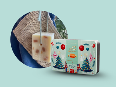 Bornholms Sæbesydderi - Karamelleriet Tinboks