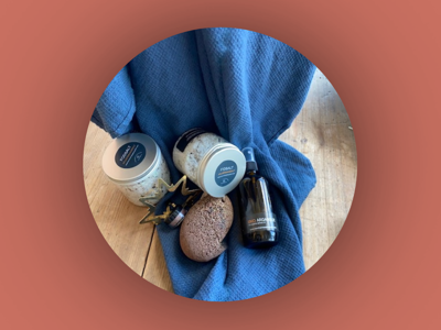 Bornholms Sæbesyderi - Fodbadesalt, arganolie, lavasten og læbebalsam