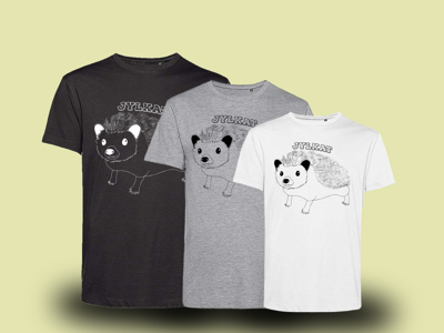 Jylkat T shirt - 3 stk