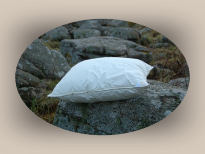 Bornholmerdynen - Hovedpude 800g uld 