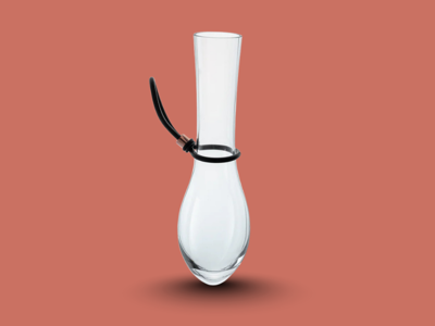 Baltic Sea Glass Trinity single clear