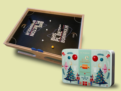 KLASK Spil - Karamelleriet Tinboks