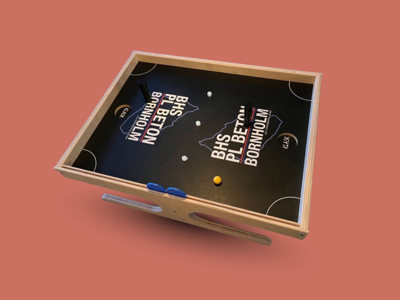 BHS PLBeton Bornholm - KLASK spil med logo