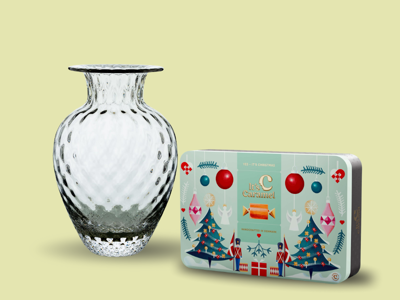 Baltic Sea Glass Smoked Glass - Karamelleriet Tinboks