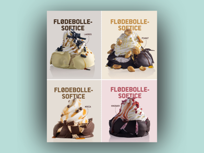 Kjærstrup - 6st. Flødebolle Softice