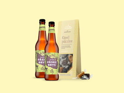Svaneke Bryggeri & Karamelleriet - 2 stk Påskebryg Svaneke Bryggeri + 1 stk God påske Karamelleriet