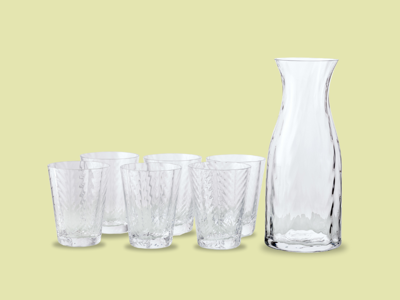 Glas og Vandkaraffel