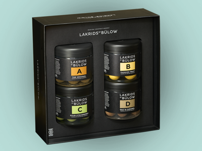 Bülow Lakrids - Gaveæske ABCD