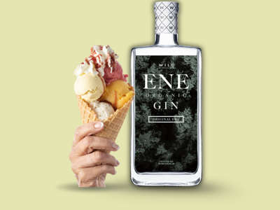Wild distillery - ENE GIN - Original vol. 40% + Kjærstrup is