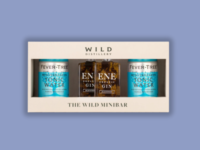 Wild distillery - 2 x 5 cl ENE Orange + 2 x Fever Tree Mediterranean tonicvand