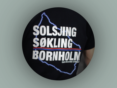 T-shirt - Solsjing Søkling Bornholm