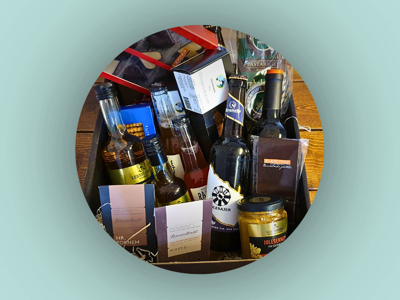 Bornholmsk Julegavekurv stor